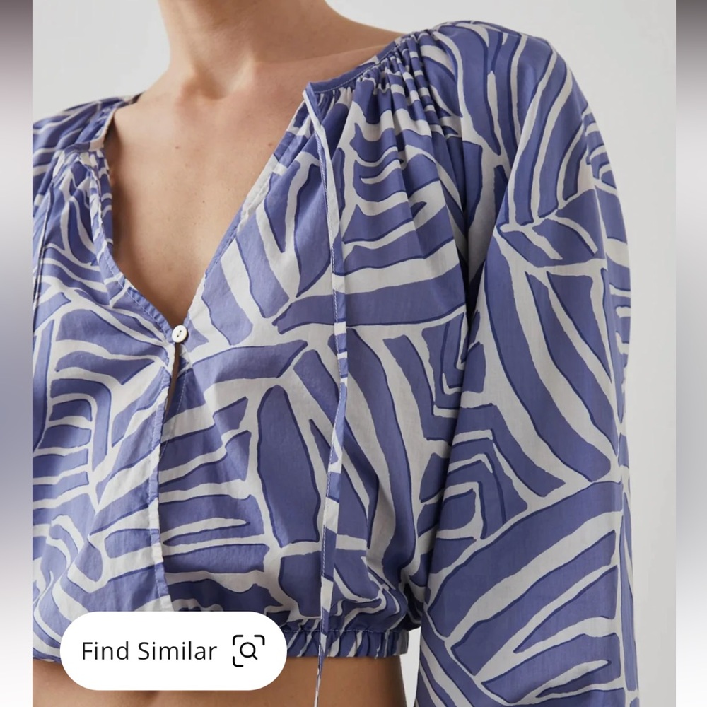 NWT Rails cropped blouse - Picture 2 of 3